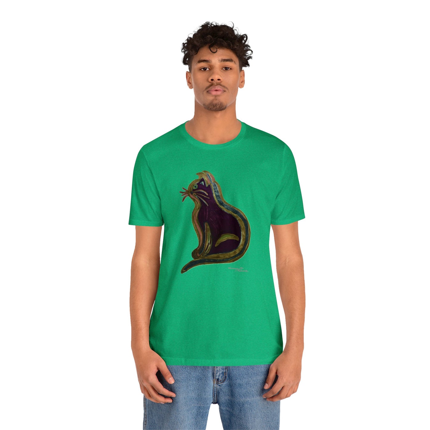 cat - Unisex Jersey Short Sleeve Tee