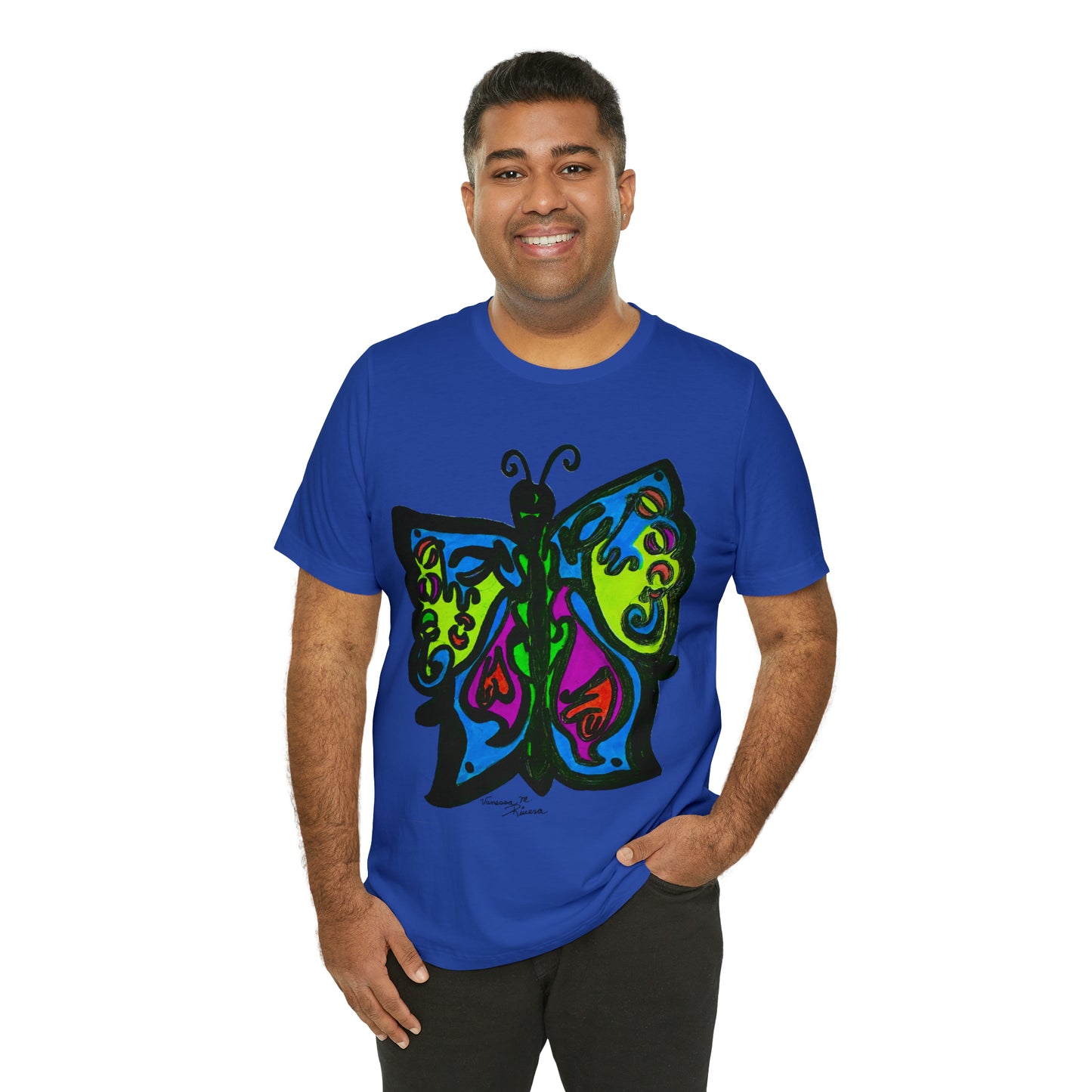 Butterfly - Unisex Jersey Short Sleeve Tee