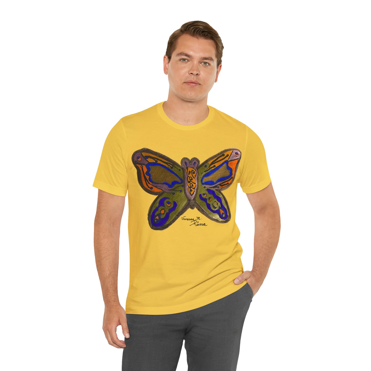 Butterfly - Unisex Jersey Short Sleeve Tee