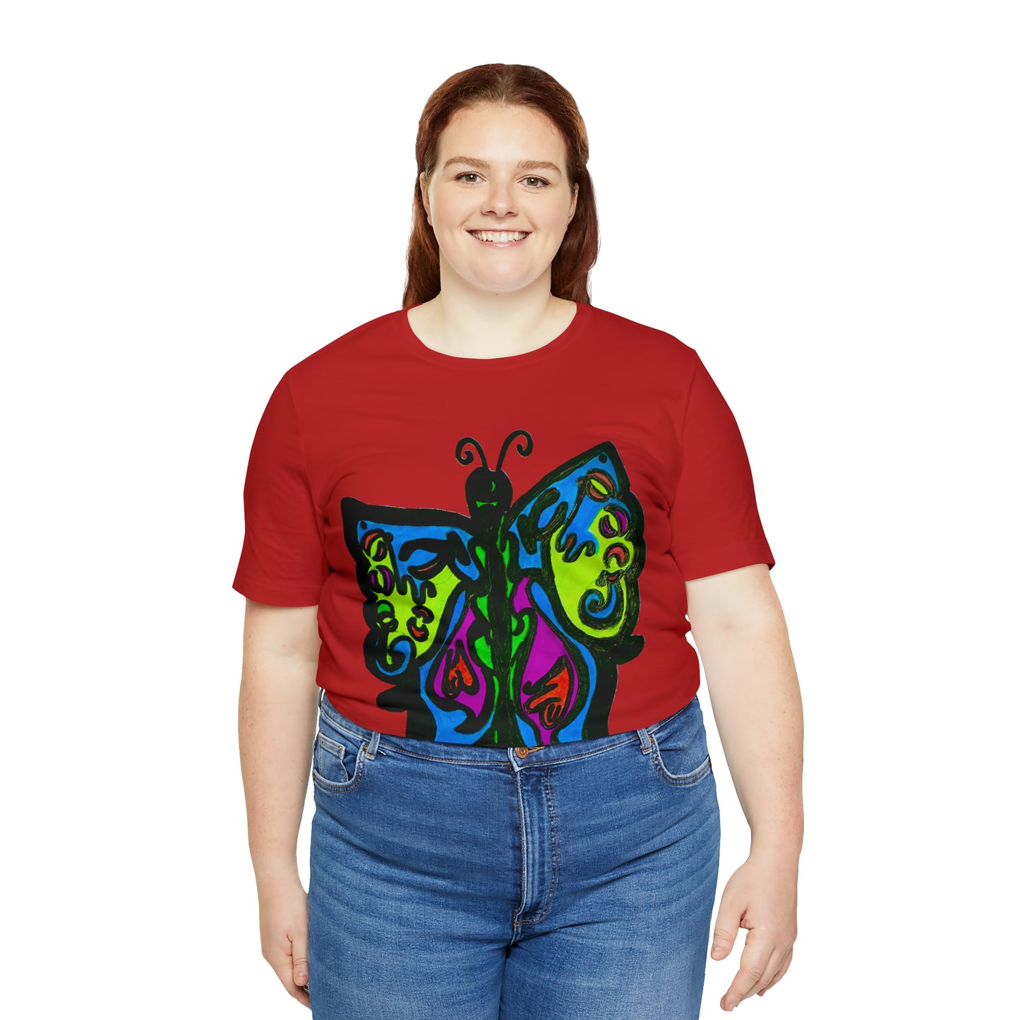 Butterfly - Unisex Jersey Short Sleeve Tee