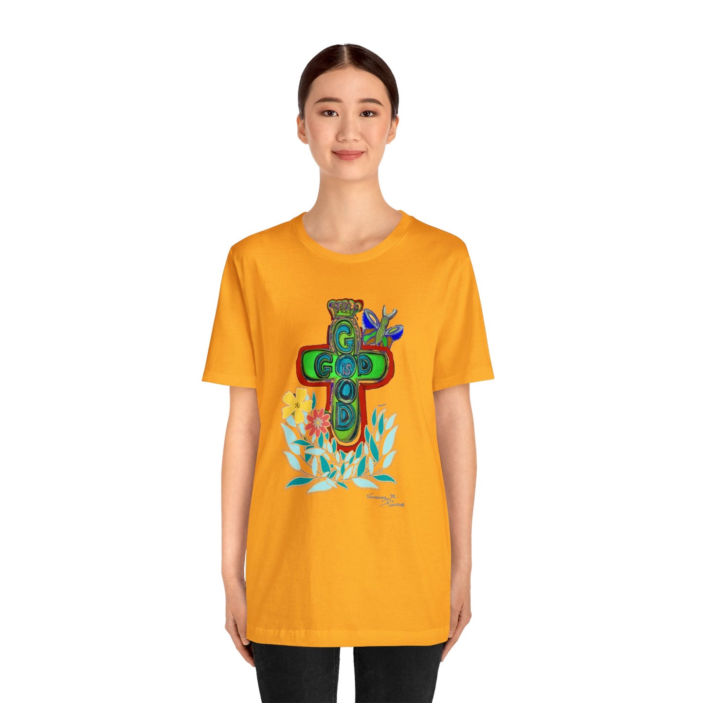 cross - Unisex Jersey Short Sleeve Tee