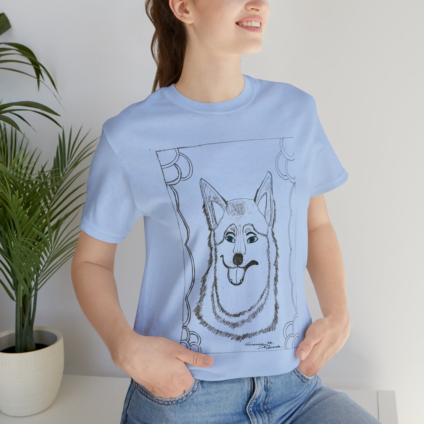 Dog - Unisex Jersey Short Sleeve Tee