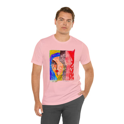 face - Unisex Jersey Short Sleeve Tee