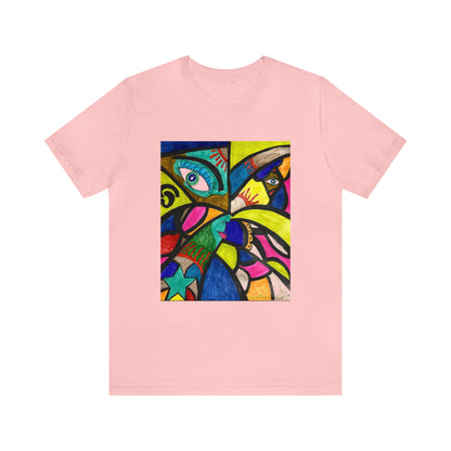 Abstract - Unisex Jersey Short Sleeve Tee