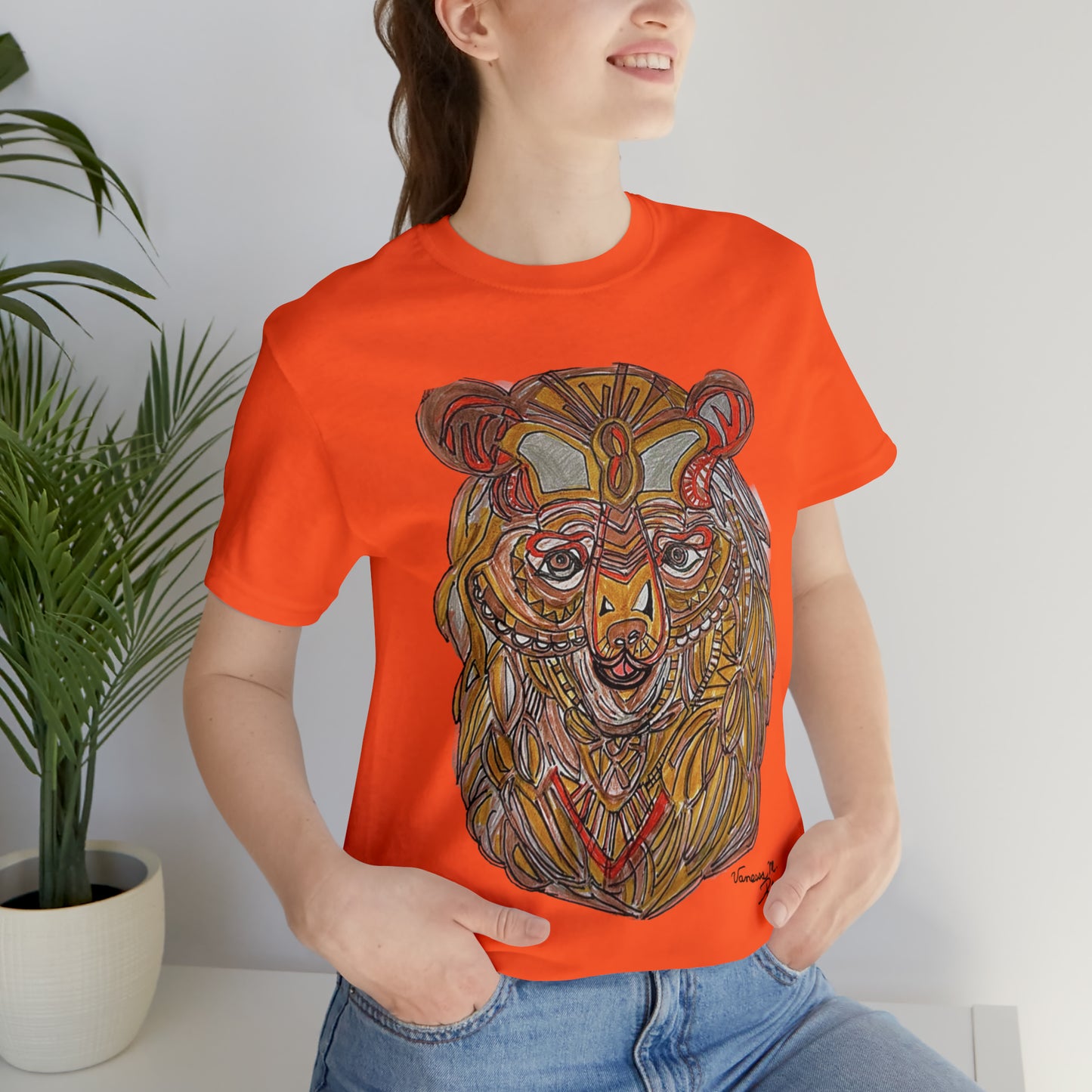 Lion - Unisex Jersey Short Sleeve Tee