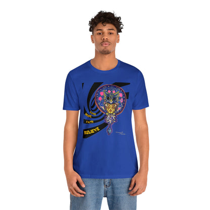 owl - Unisex Jersey Short Sleeve Tee