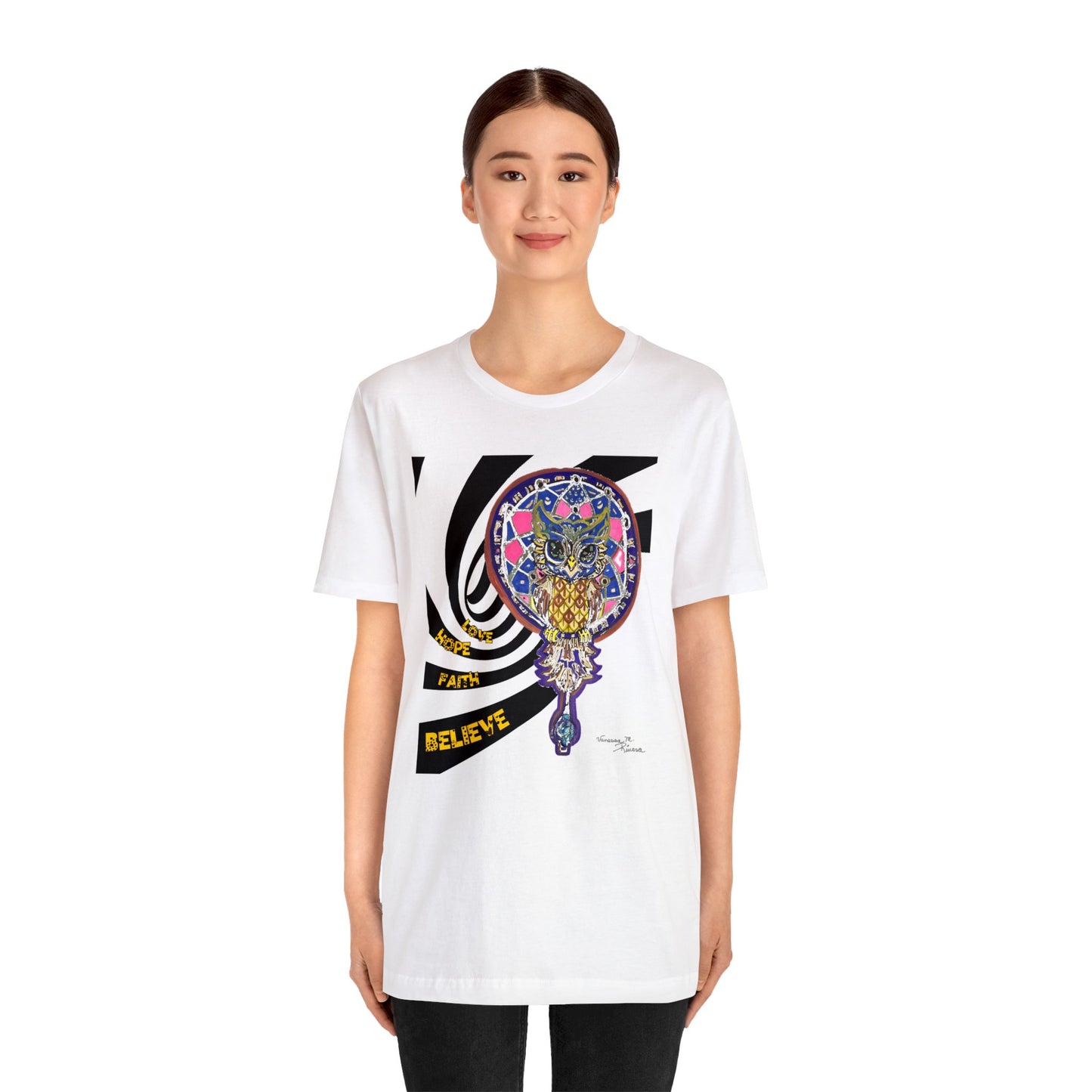 owl - Unisex Jersey Short Sleeve Tee