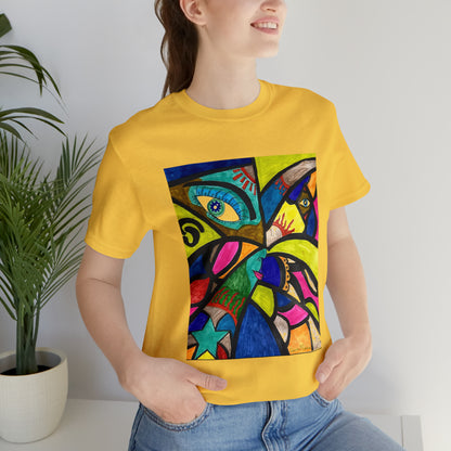 Abstract - Unisex Jersey Short Sleeve Tee