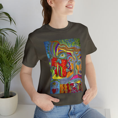 Abstract - Unisex Jersey Short Sleeve Tee