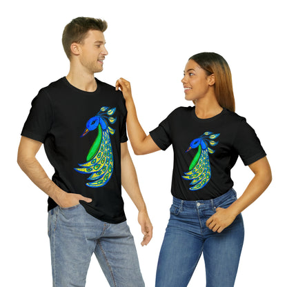 Peacock - Unisex Jersey Short Sleeve Tee