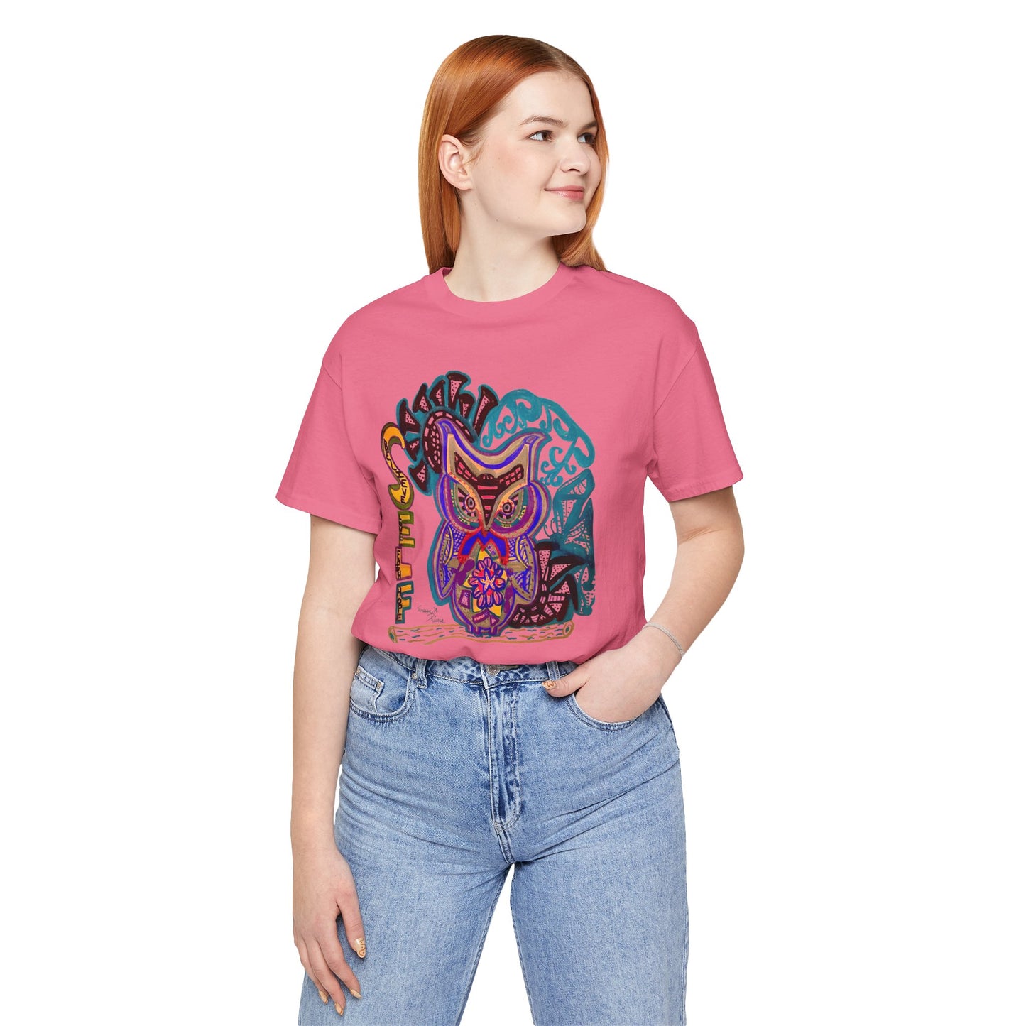 Owl - Unisex Jersey Short Sleeve Tee