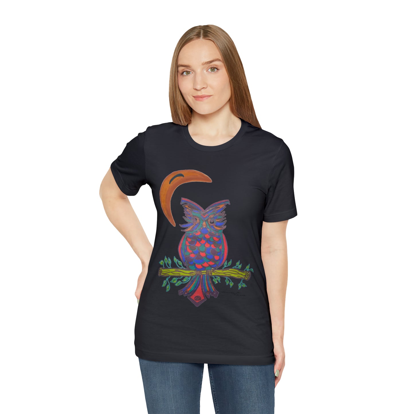 Owl - Unisex Jersey Short Sleeve Tee