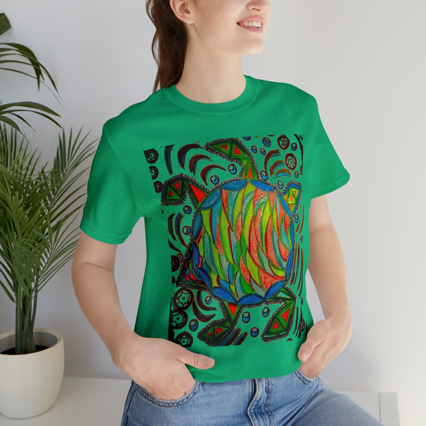 Abstract - Unisex Jersey Short Sleeve Tee