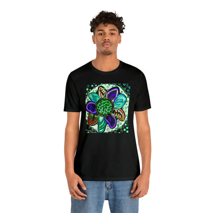 flower - Unisex Jersey Short Sleeve Tee