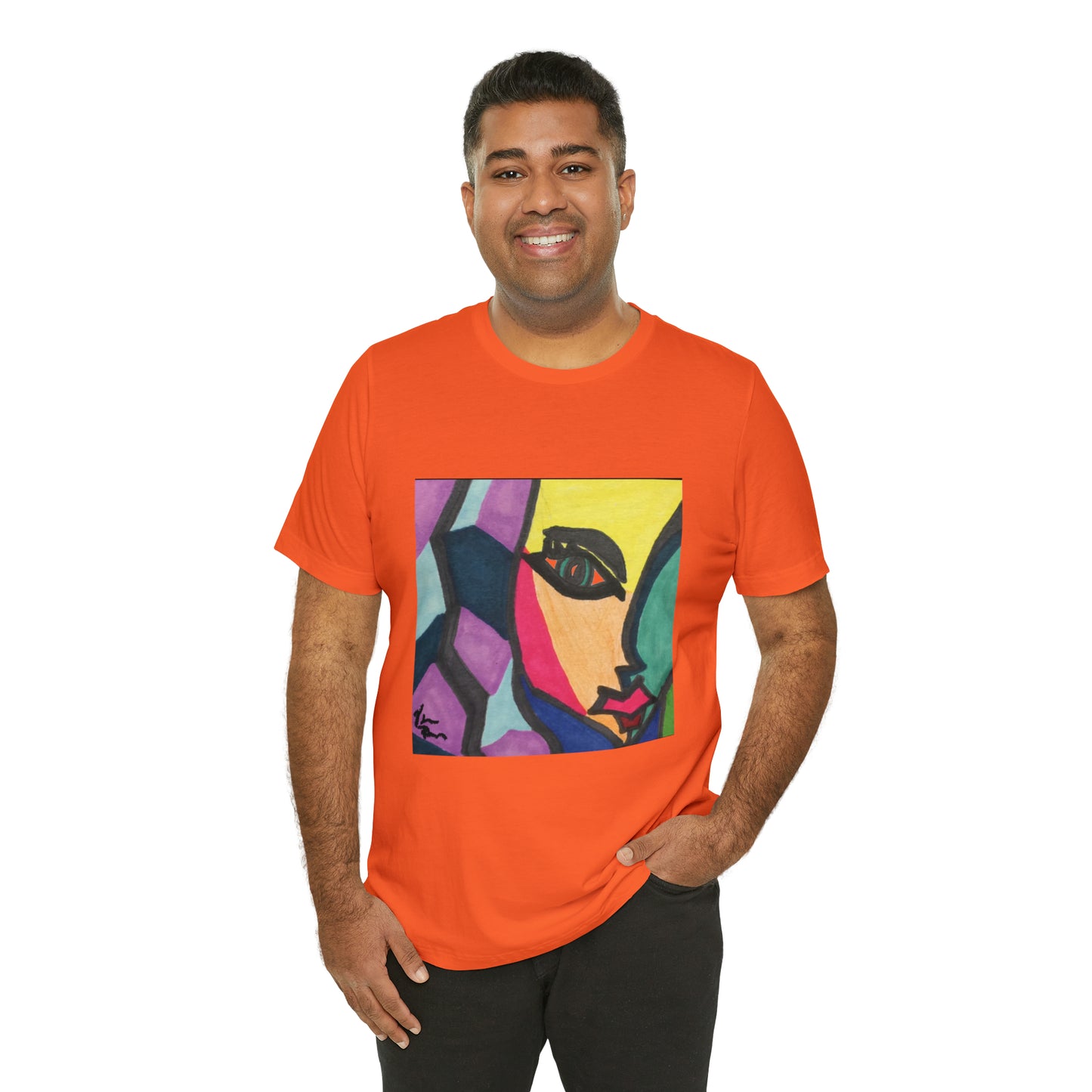 Face - Unisex Jersey Short Sleeve Tee