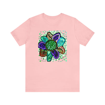 flower - Unisex Jersey Short Sleeve Tee