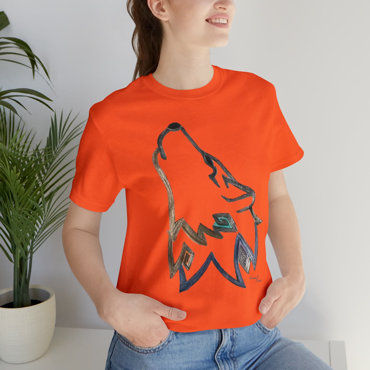 Wolf - Unisex Jersey Short Sleeve Tee