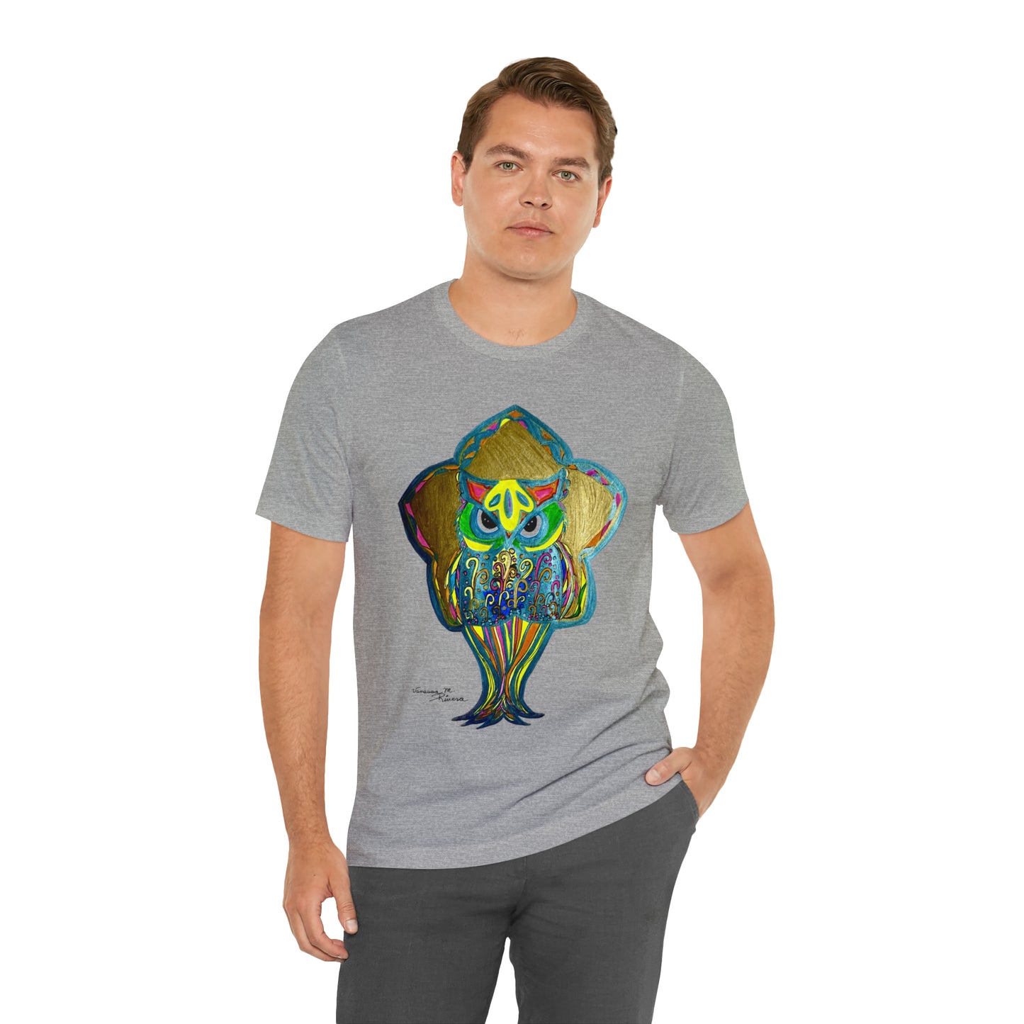 Owl - Unisex Jersey Short Sleeve Tee