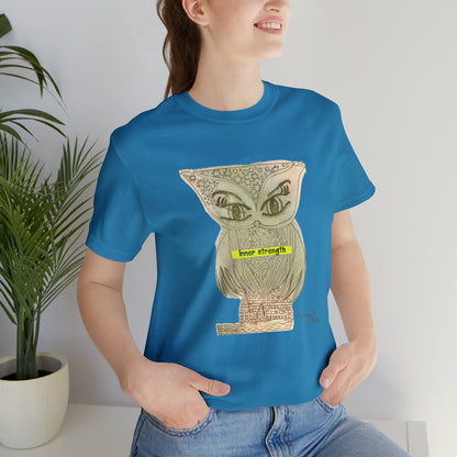 Owl - Unisex Jersey Short Sleeve Tee