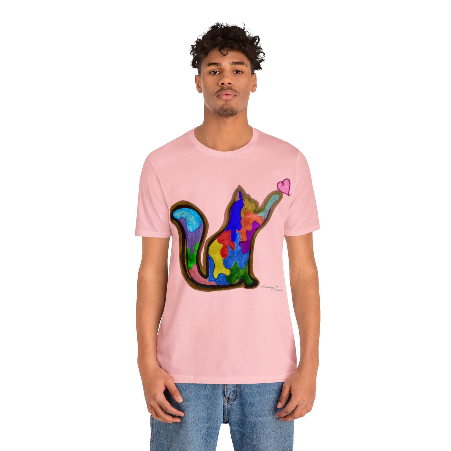 cat - Unisex Jersey Short Sleeve Tee