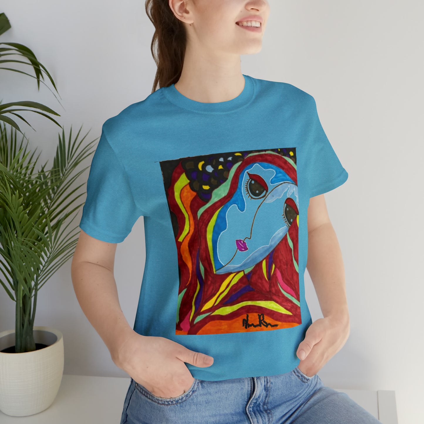 Face - Unisex Jersey Short Sleeve Tee