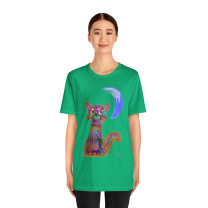 Cat - Unisex Jersey Short Sleeve Tee