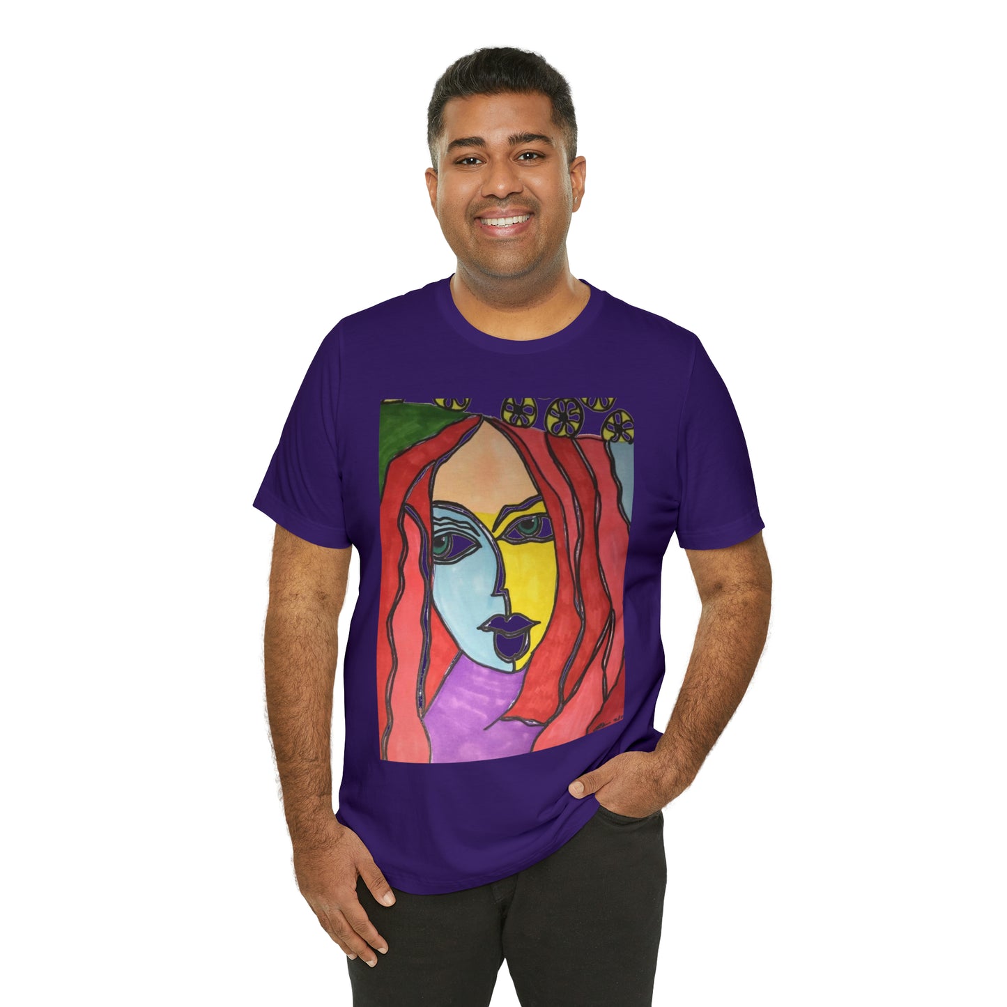 Face - Unisex Jersey Short Sleeve Tee