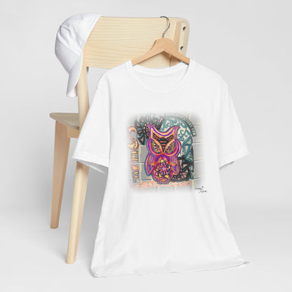 Owl - Unisex Jersey Short Sleeve Tee