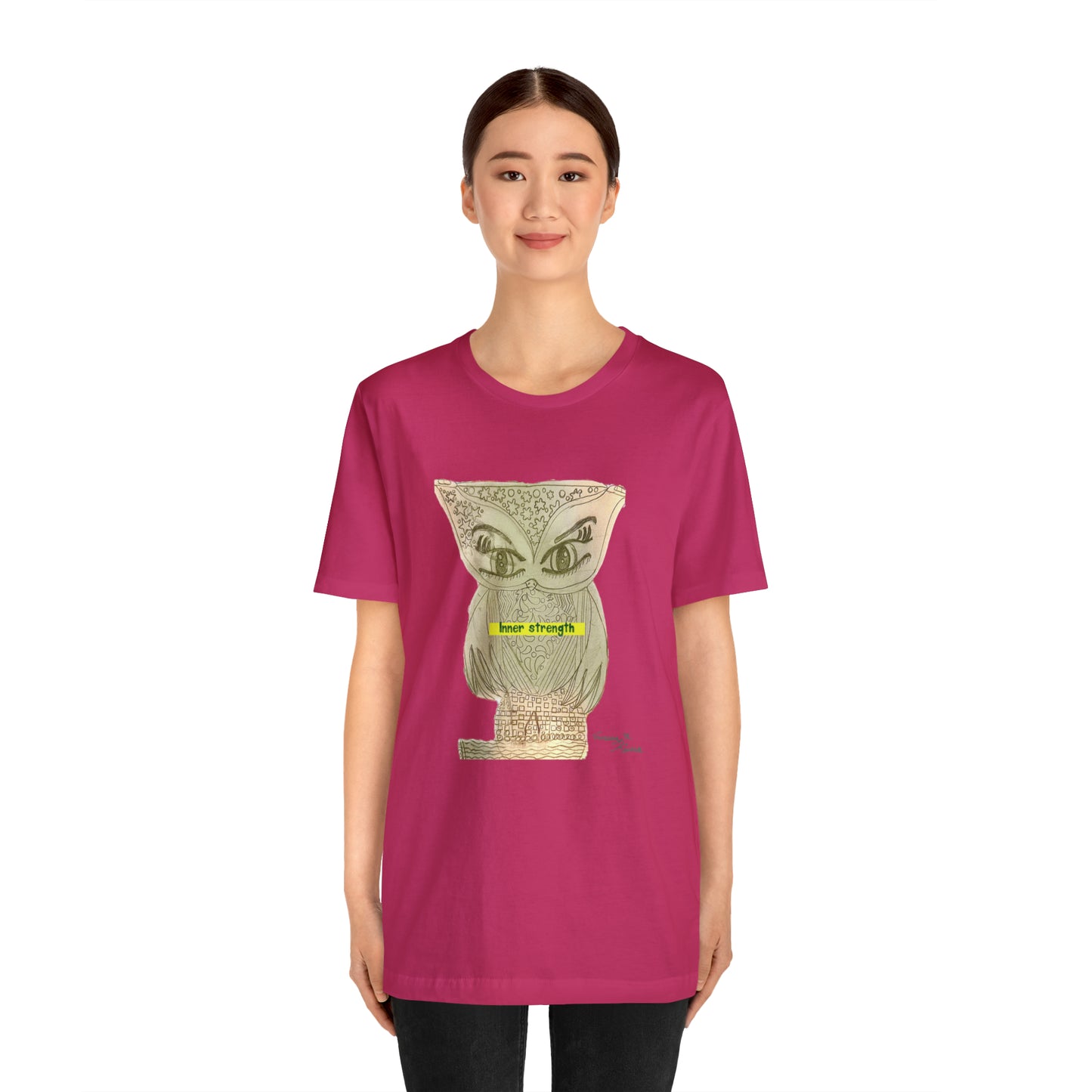 Owl - Unisex Jersey Short Sleeve Tee