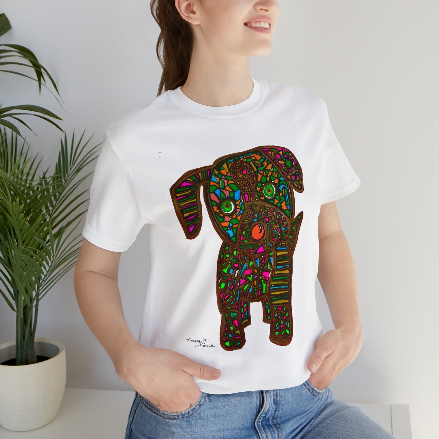 dog - Unisex Jersey Short Sleeve Tee