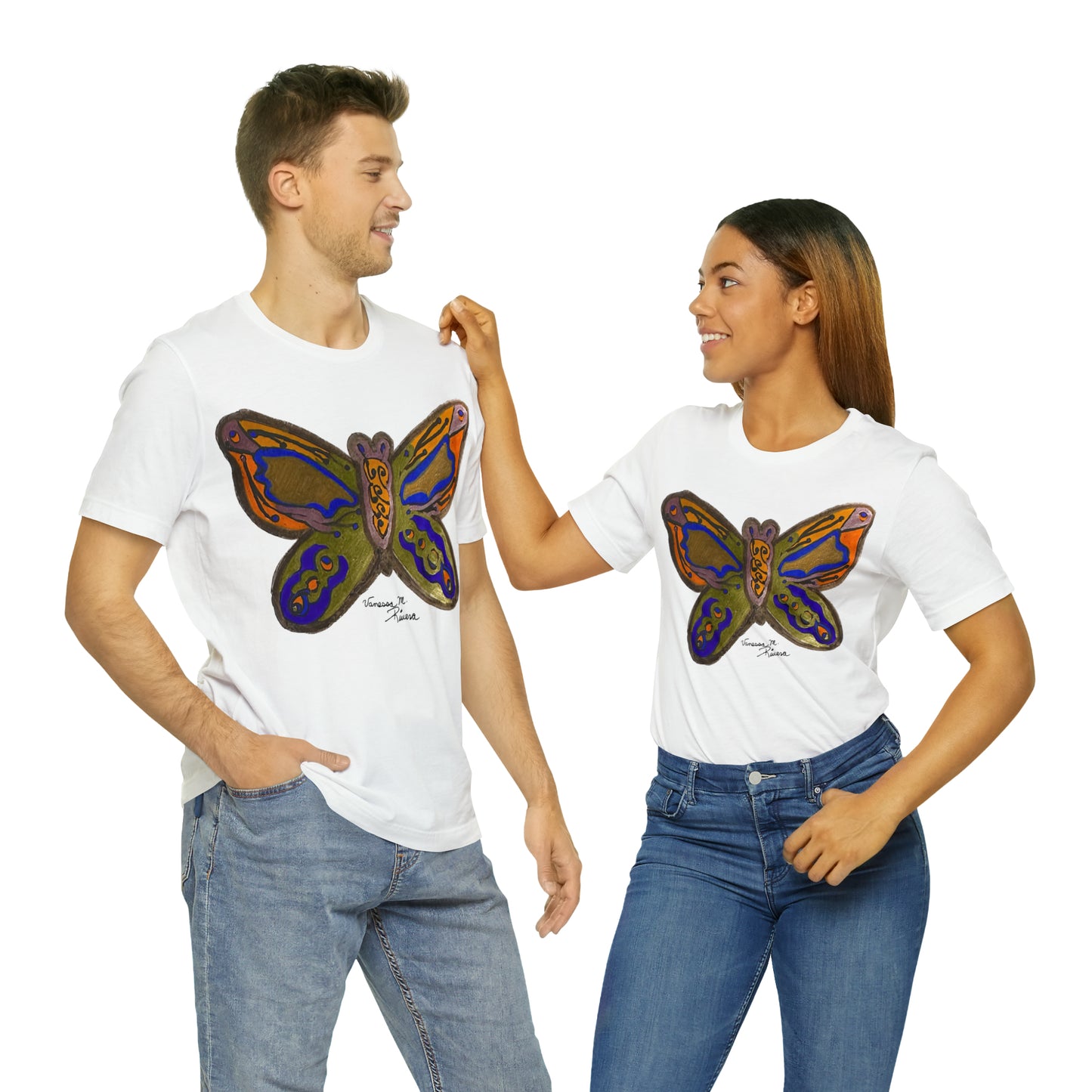 Butterfly - Unisex Jersey Short Sleeve Tee