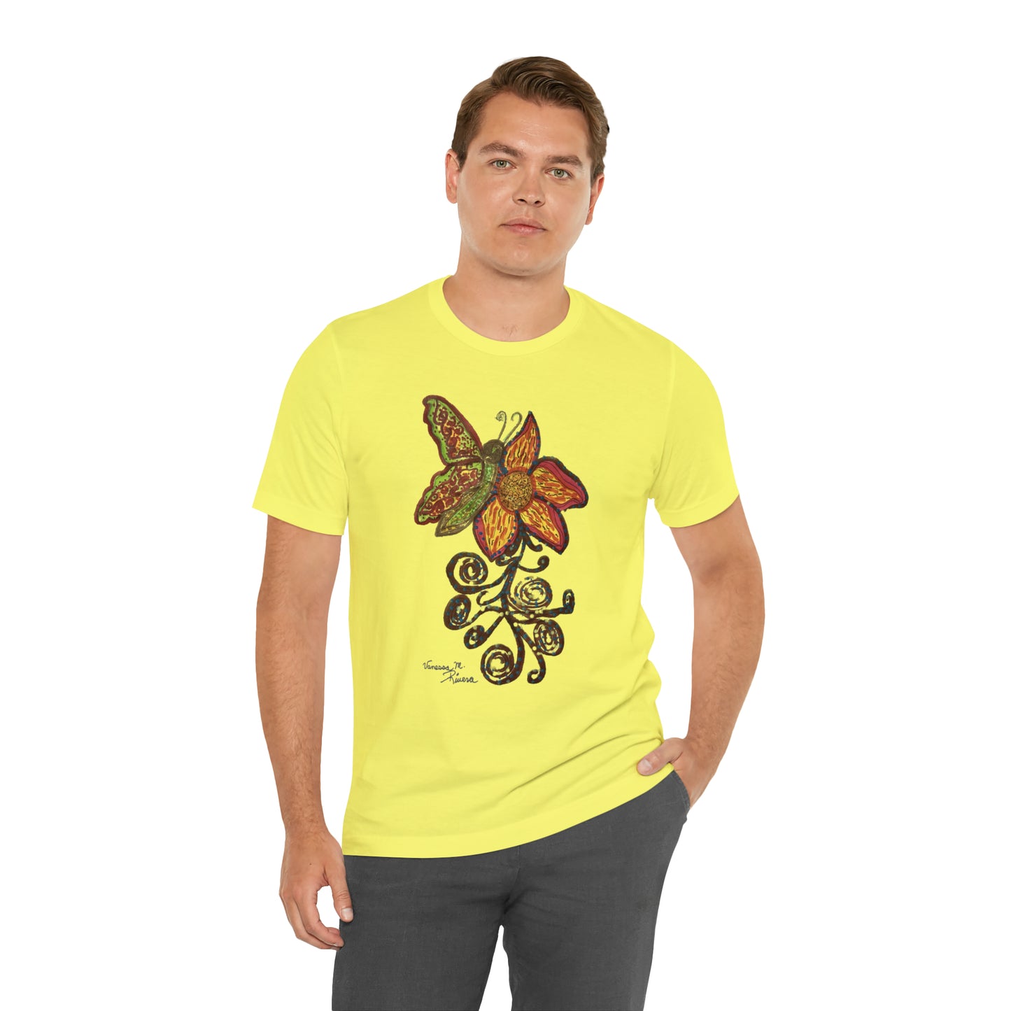 Butterfly - Unisex Jersey Short Sleeve Tee