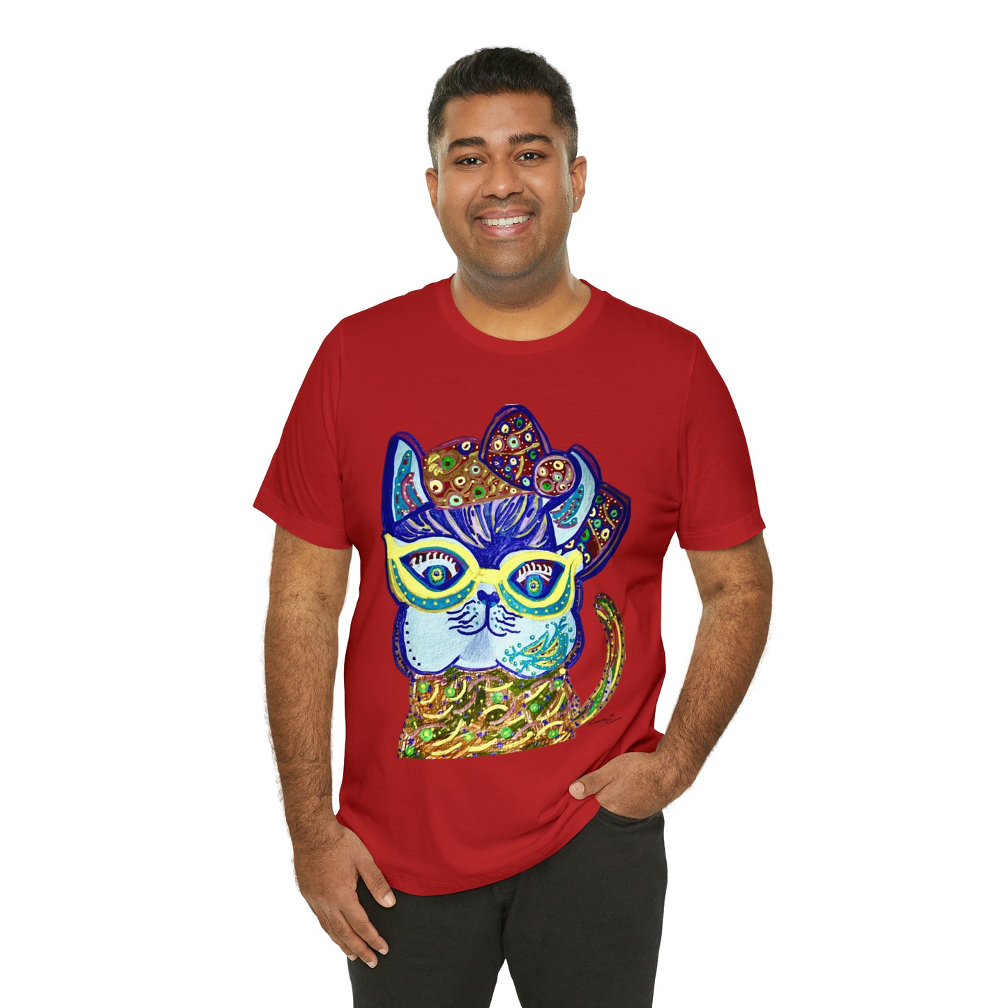 Cat - Unisex Jersey Short Sleeve Tee