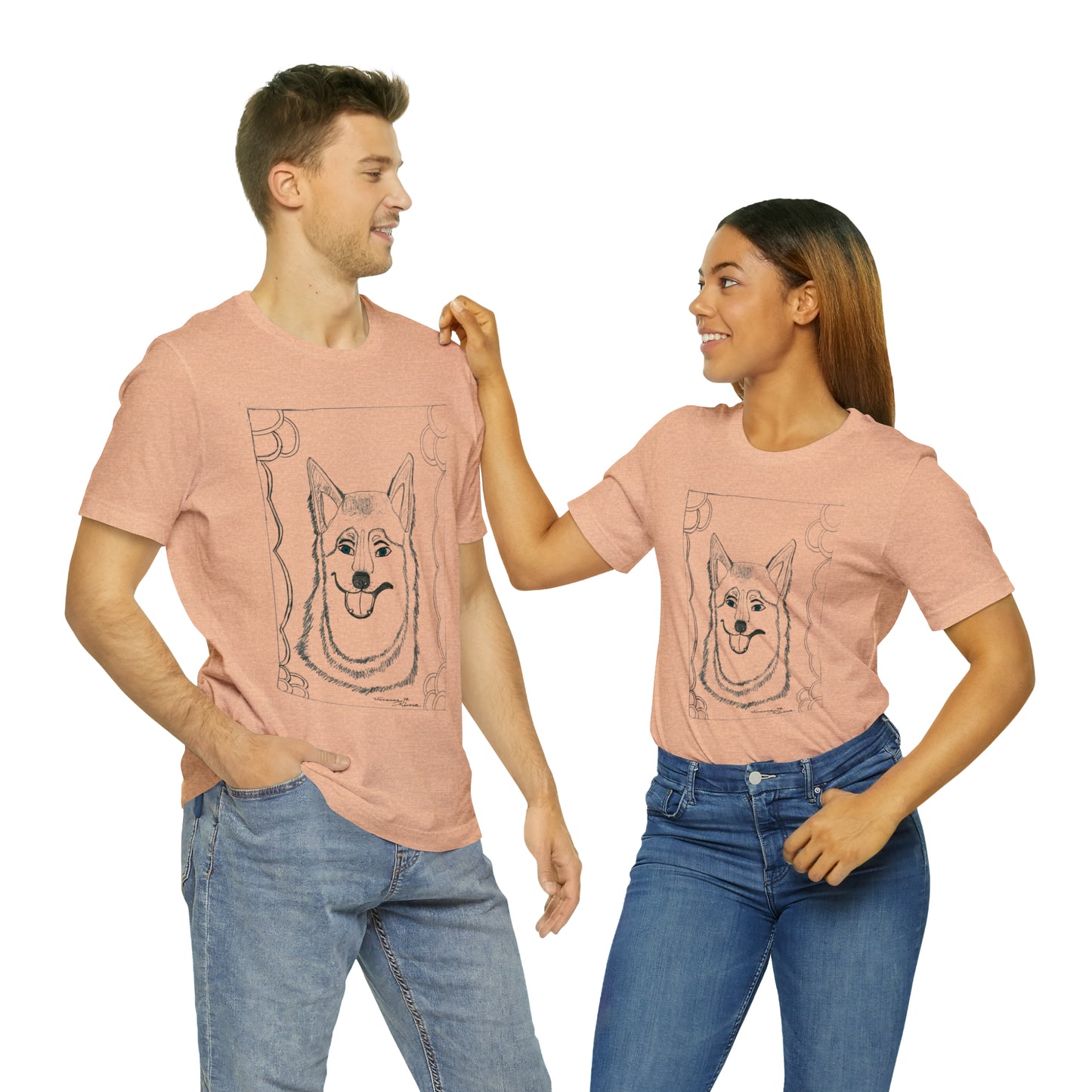 Dog - Unisex Jersey Short Sleeve Tee