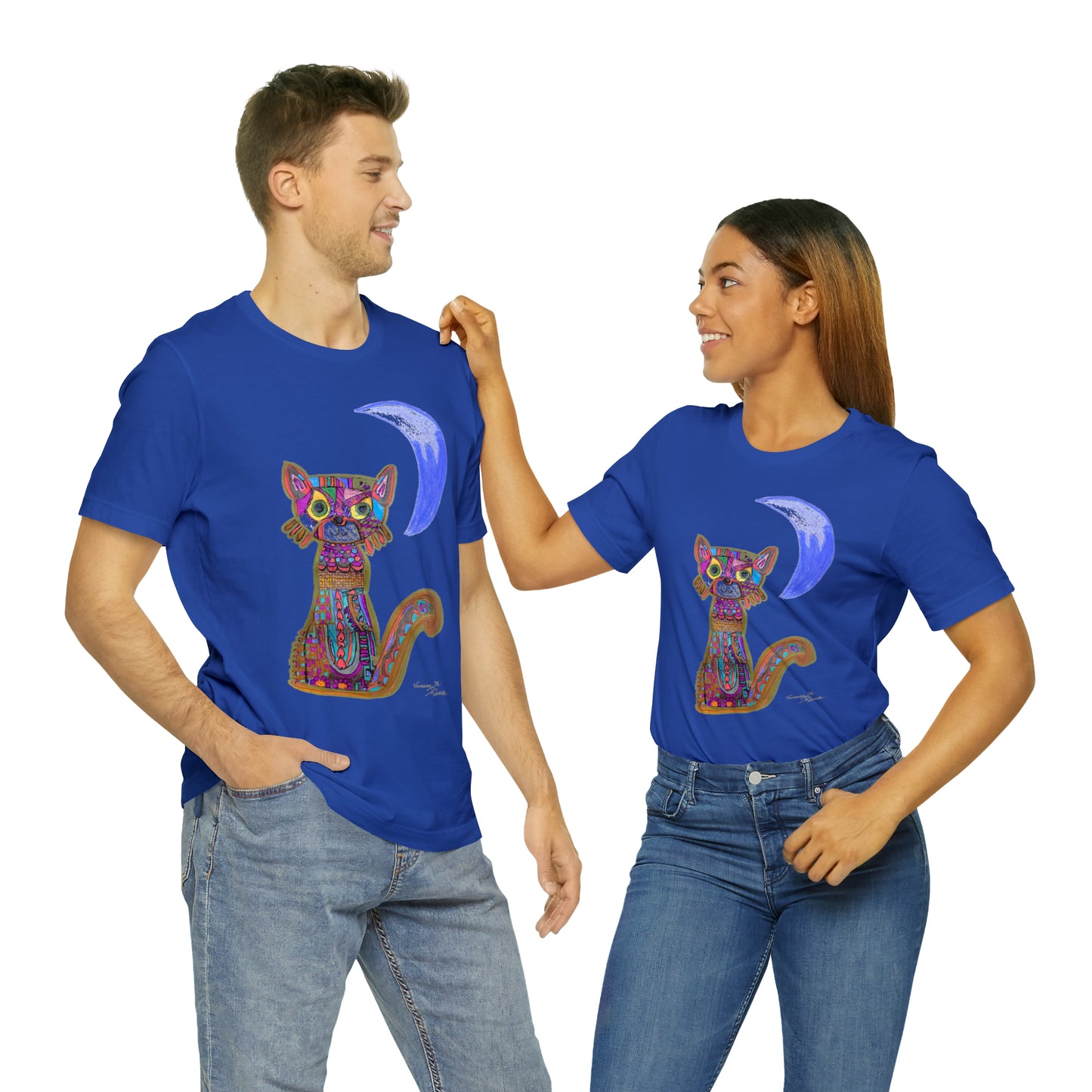 Cat - Unisex Jersey Short Sleeve Tee