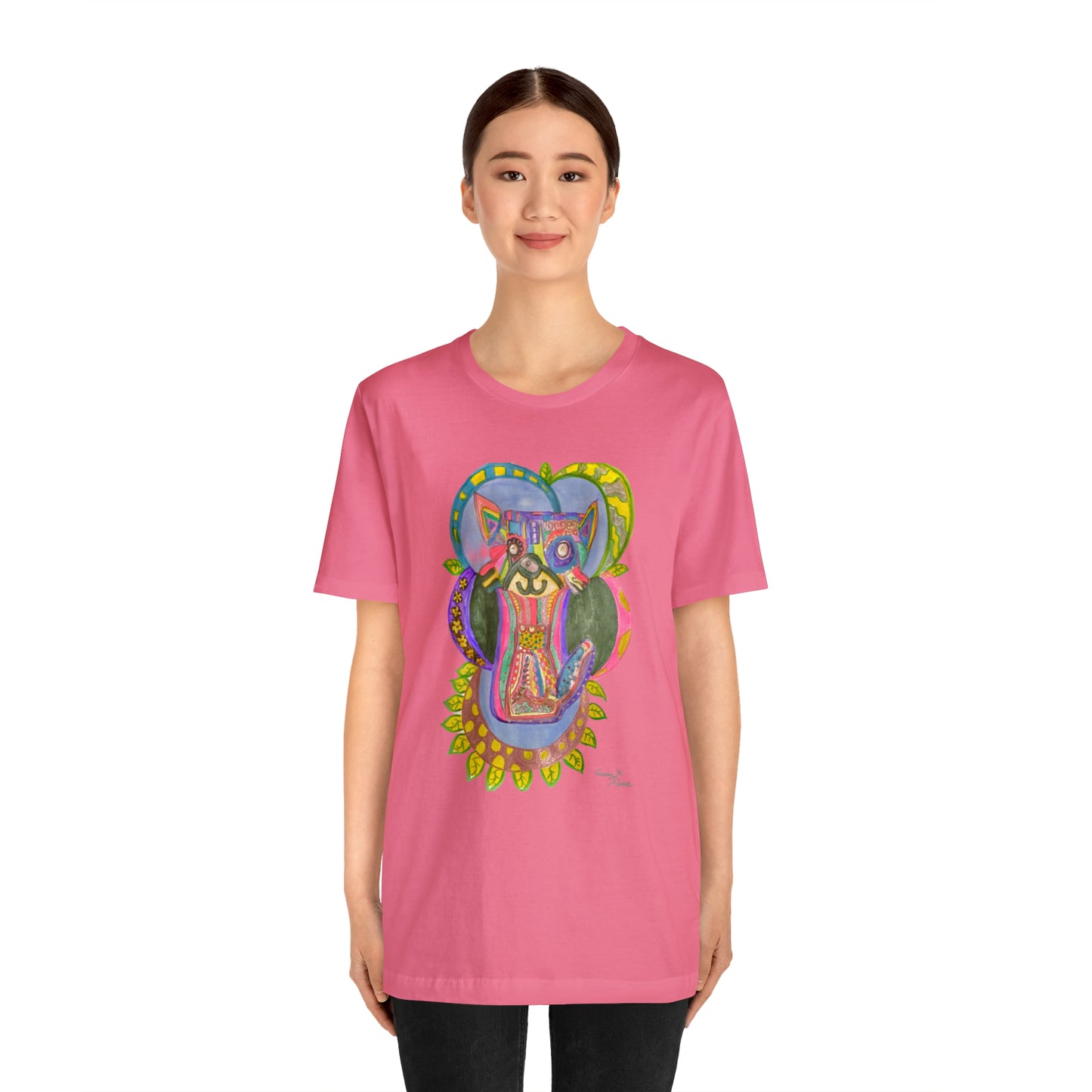 cat - Unisex Jersey Short Sleeve Tee