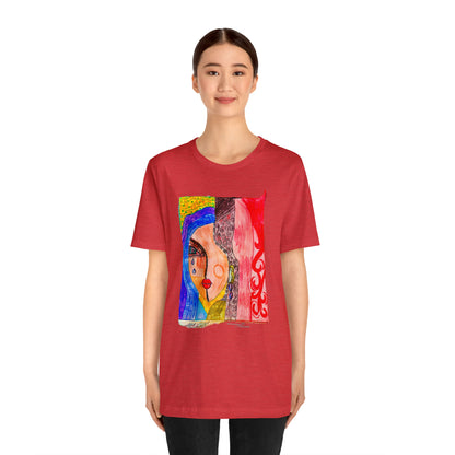 face - Unisex Jersey Short Sleeve Tee