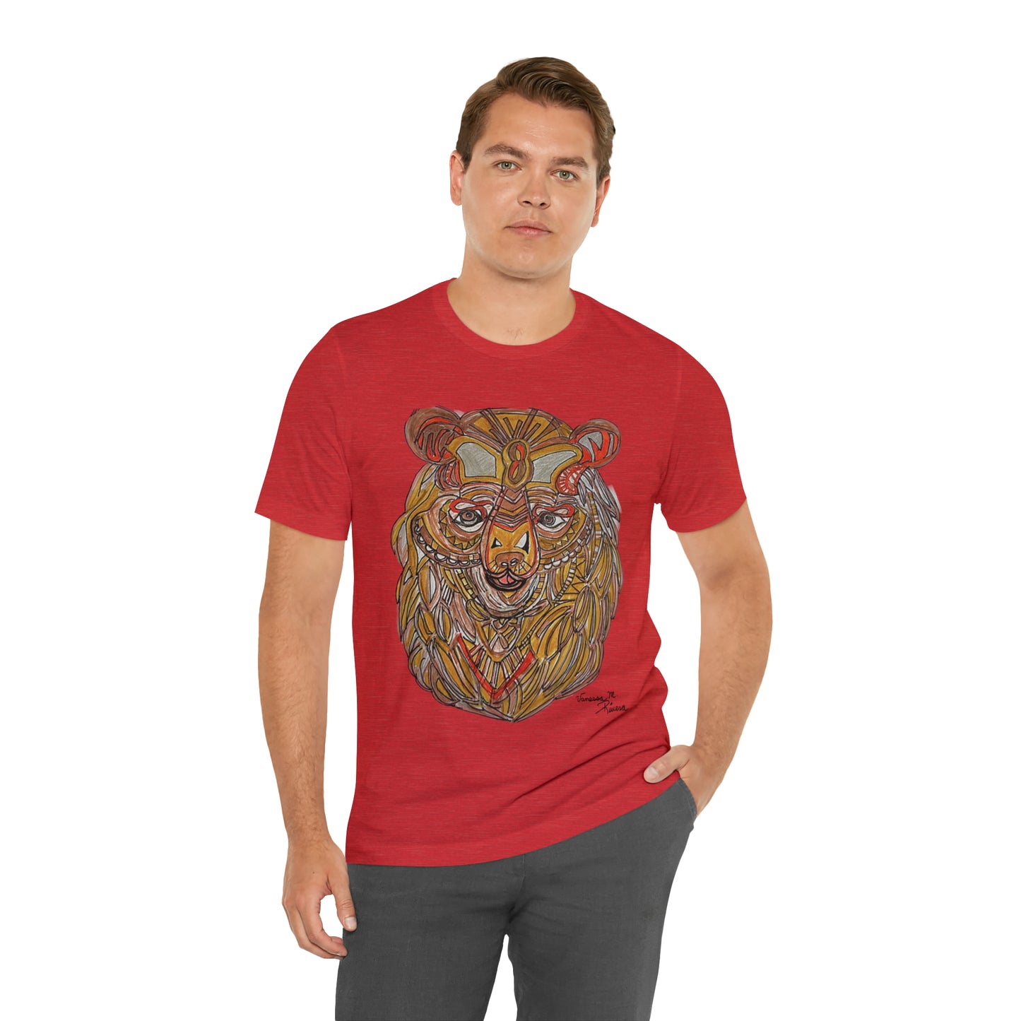 Lion - Unisex Jersey Short Sleeve Tee