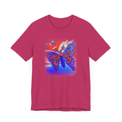 butterfly - Unisex Jersey Short Sleeve Tee