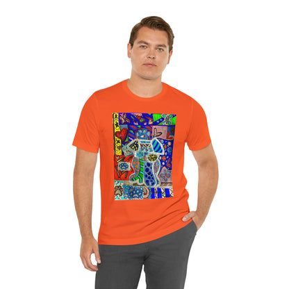 Abstract - Unisex Jersey Short Sleeve Tee