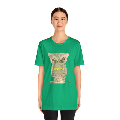 Owl - Unisex Jersey Short Sleeve Tee