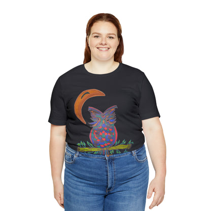 Owl - Unisex Jersey Short Sleeve Tee