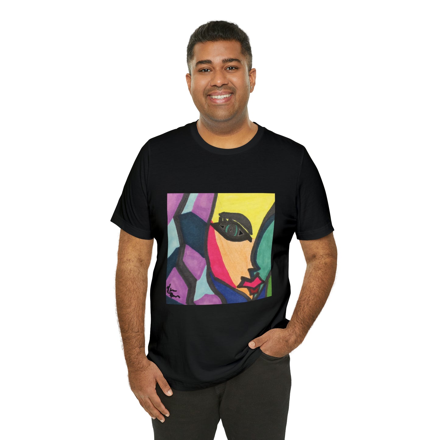 Face - Unisex Jersey Short Sleeve Tee