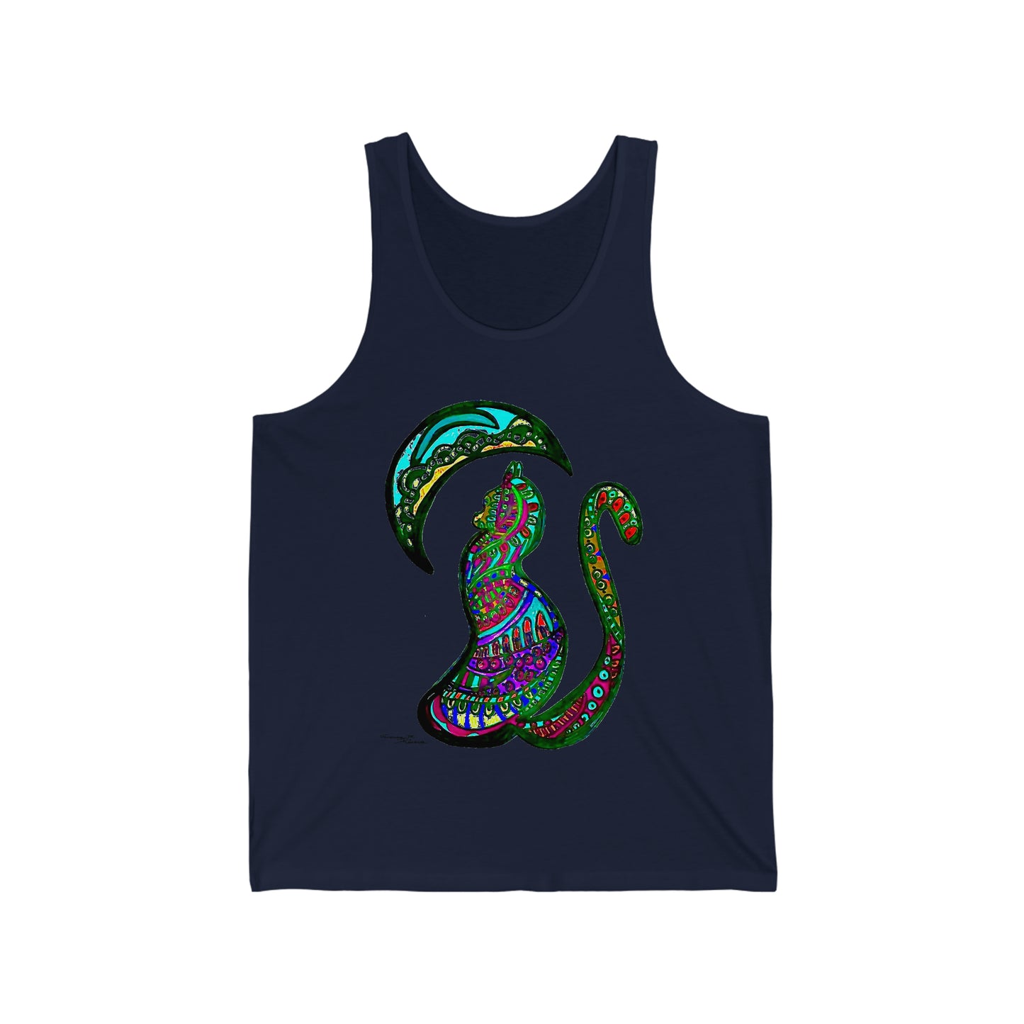 Cat - Unisex Jersey Tank