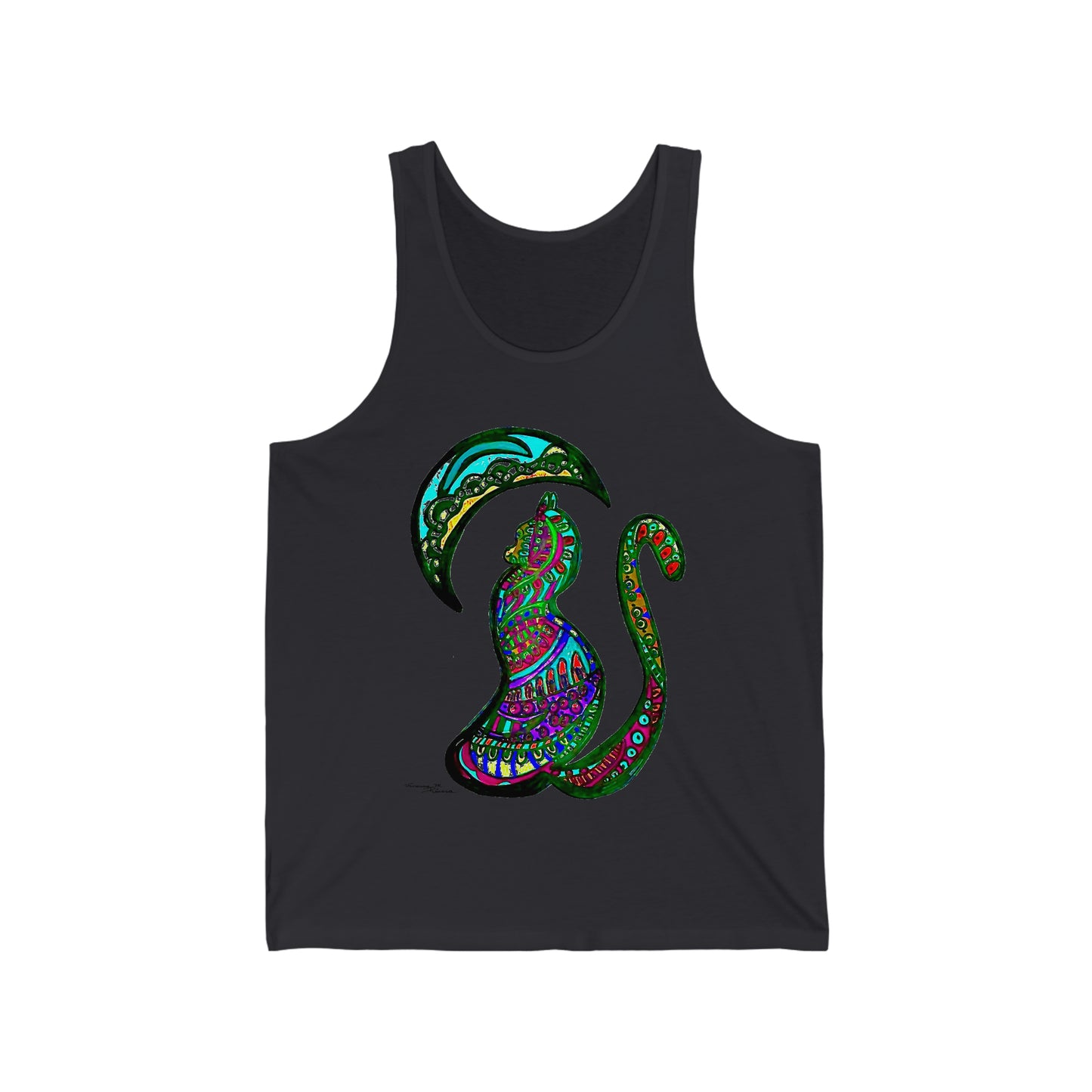 Cat - Unisex Jersey Tank