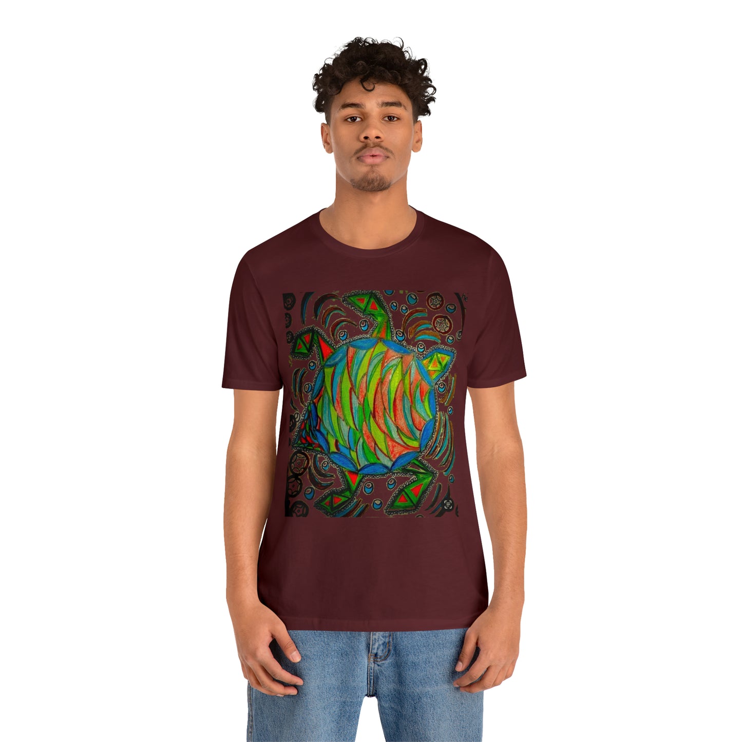 Abstract - Unisex Jersey Short Sleeve Tee