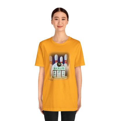 bowling - Unisex Jersey Short Sleeve Tee