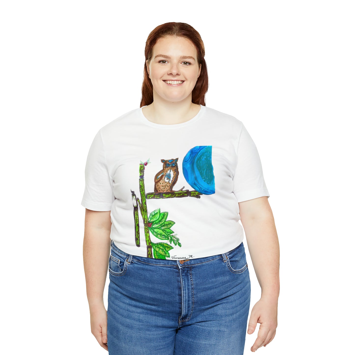 Owl - Unisex Jersey Short Sleeve Tee