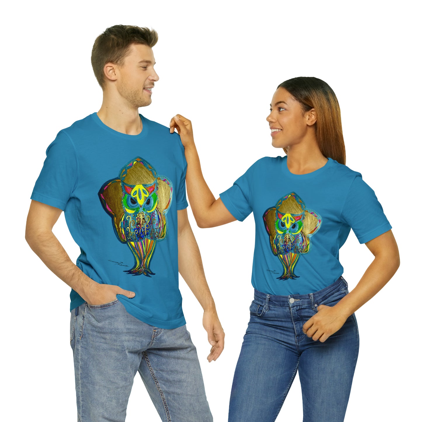 Owl - Unisex Jersey Short Sleeve Tee