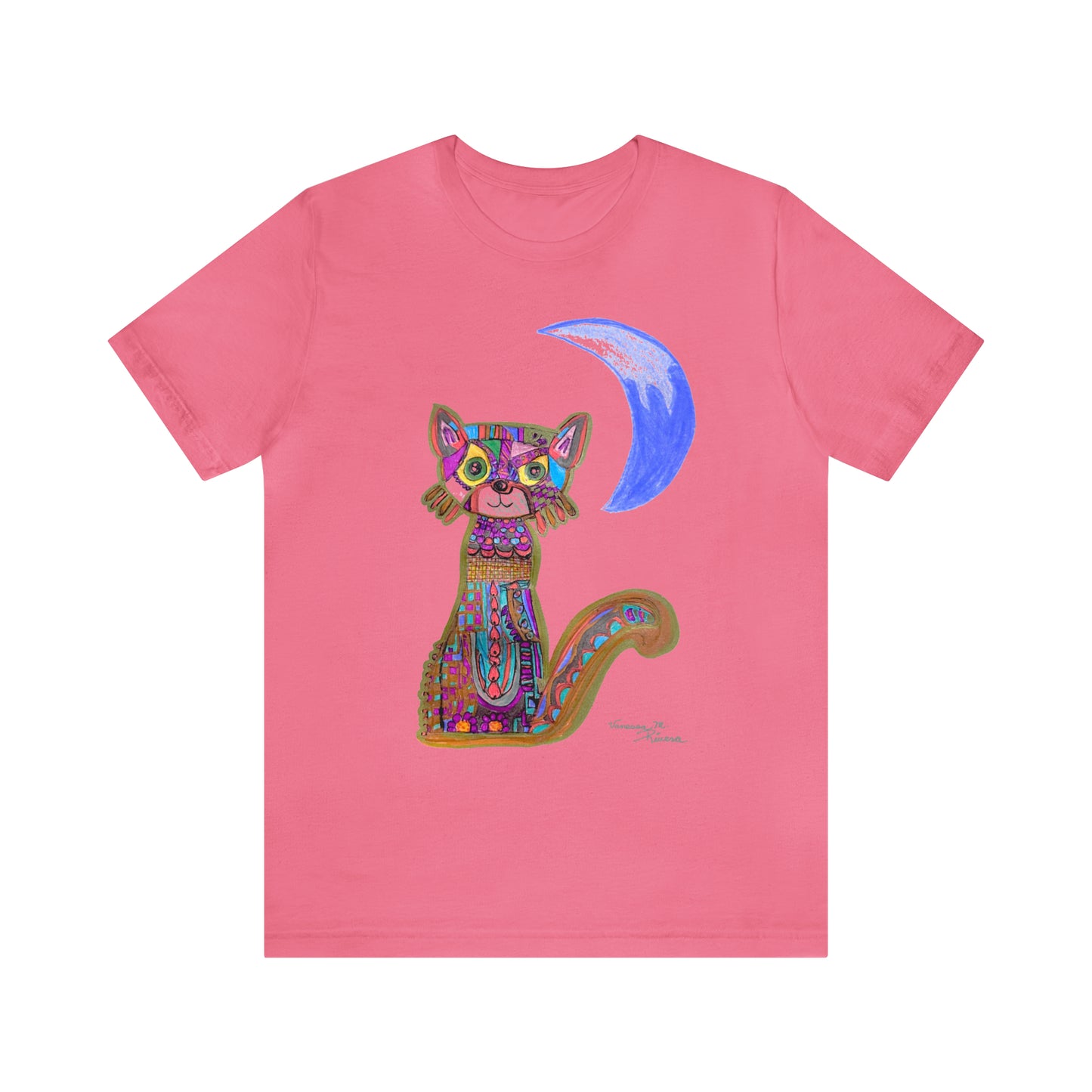 Cat - Unisex Jersey Short Sleeve Tee